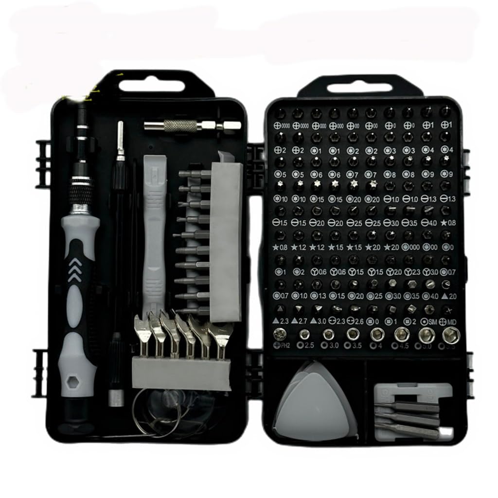 Jeu de tournevis 138 en 1 multifonctionnel outil réparation téléphone et PC