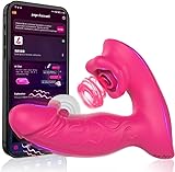 Vibradorador Mujer Juguetes Eróticos Pareja Sexuales succionador de Clítoris Femenino 10X10 Modos App vibrador mujer Consoladores.. para mujer con Vibración Juguete Sexualmujer Vibradores de pareja