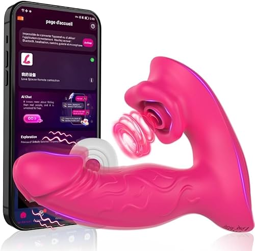 Vibradores de pareja | Vibradorador Mujer Juguetes Eróticos Pareja Sexuales Succionador De Clítoris Femenino 10x10 Modos App Vibrador Mujer Consoladores.. Para Mujer Con Vibración Juguete Sexualmujer Vibradores De Pareja