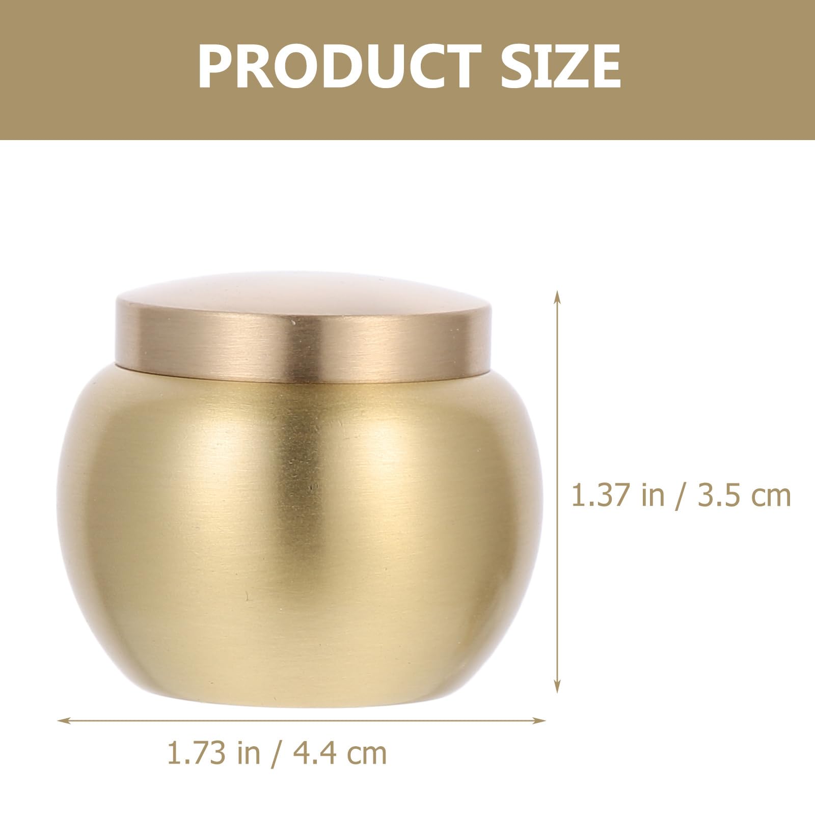 Abaodam 2 Uds Urna Pequeña para Cenizas Humanas - Mini Urna Decorativas Contenedor De Acero Inoxidable para Ceniza De Gato Memoria Duradera