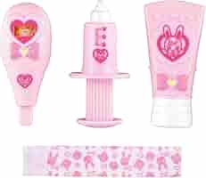 BANDAI - ヒーリングっど　プリキュア  　おしゃべりラテ　おでかけセット ちょうしんきでピッ おしゃべりラテ ～おでかけセット