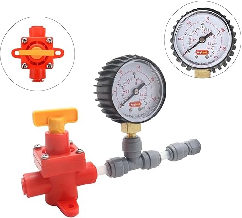 Miniatura 3 de BlowTie - Kit completo de válvula giratoria con bloqueo de bola de diafragma para cerveza casera cerveza cursi kegland