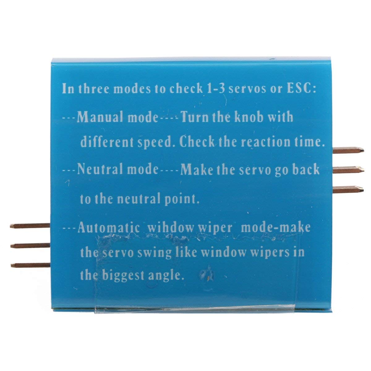 Tester Per Servomotori ARCELI - Per Elicotteri RC, Con 3 Modalità E Display LED, 4.8-6V - Foto 4