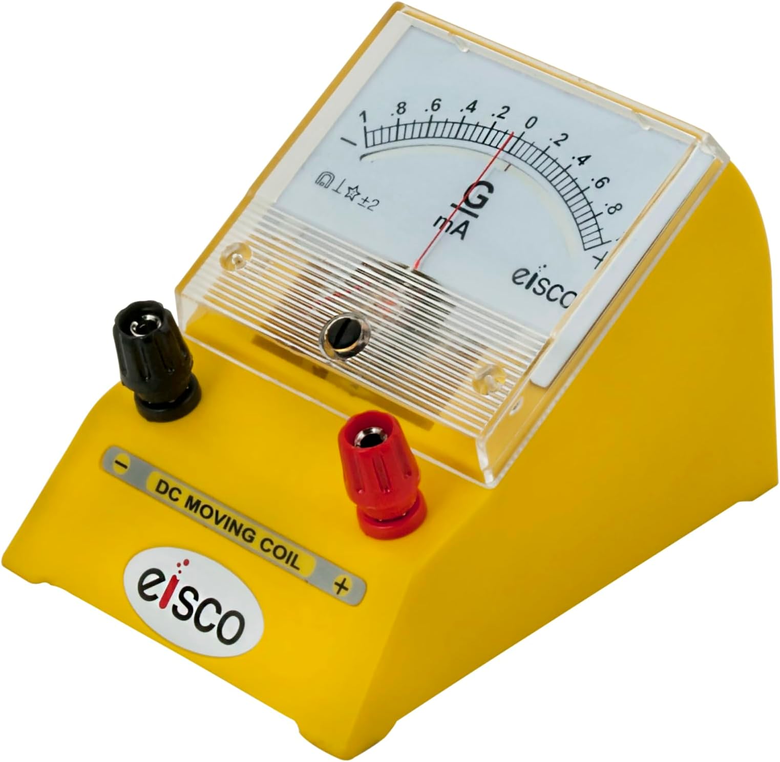 Eisco Labs Moving Coil Meters, DC, Galvanometer 1-0 - 1 mA