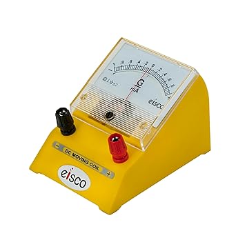 Eisco Labs Moving Coil Meters, DC, Galvanometer 1 - 0 - 1 mA