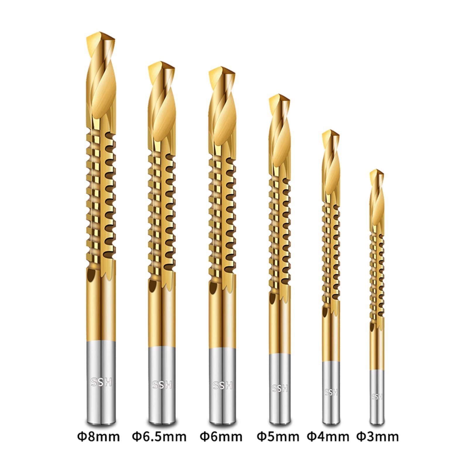 Brocas de cobalto for revestimiento acero alta velocidad
