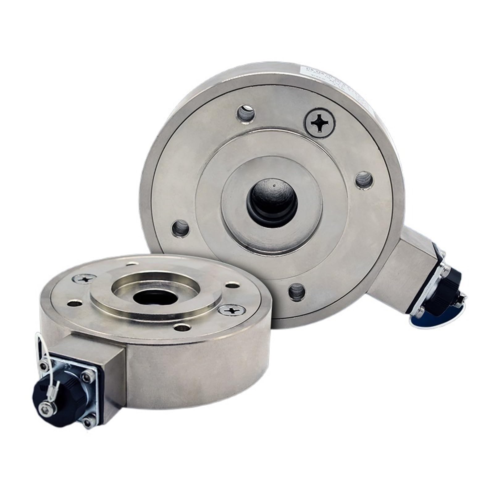 Load Cell, Through Shaft Tension Sensor Cantilever Tension Load Cell Strain Gauge Load Cell is Suitable for Metal Wire Steel,for Measure Force, Pressure(2000N)