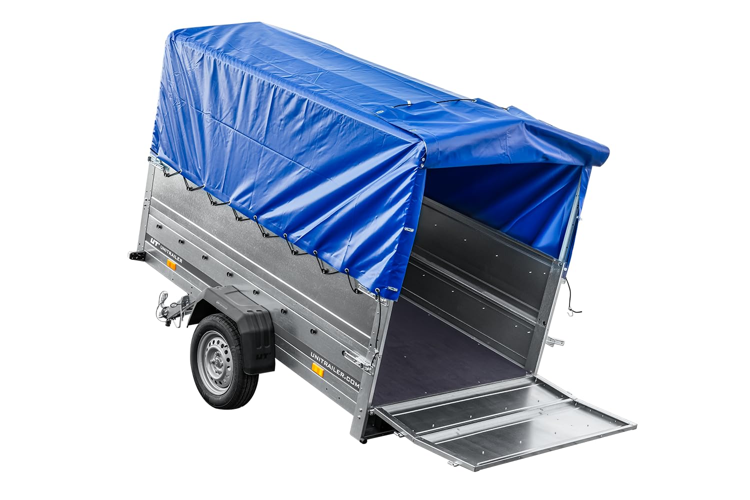 UNITRAILER PKW-Anhänger Garden Trailer 230 Kipp 750kg mit Hochplane