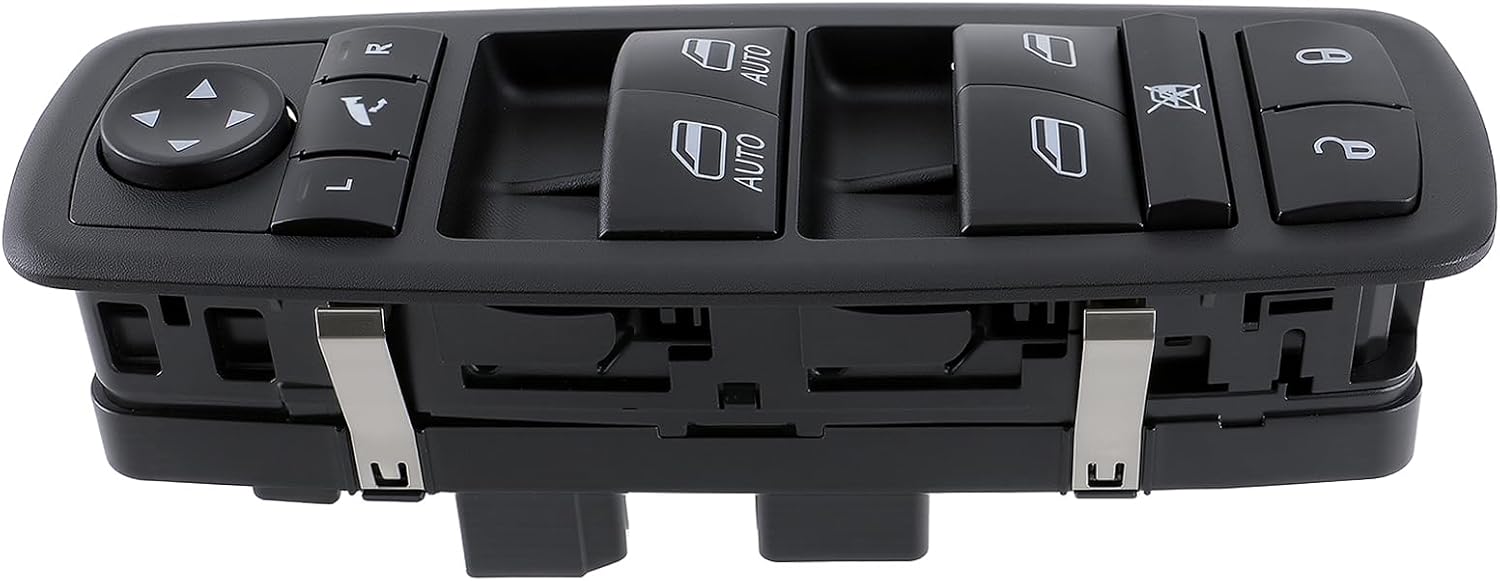 AUTOKAY Master Power Window Switch Driver Side Fits for RAM 1500 2014-2016 for RAM 2500 2013-2016 for RAM 3500 2013-2016 with Power Mirror Switch 68212784AB Double Auto 9+3 PINS