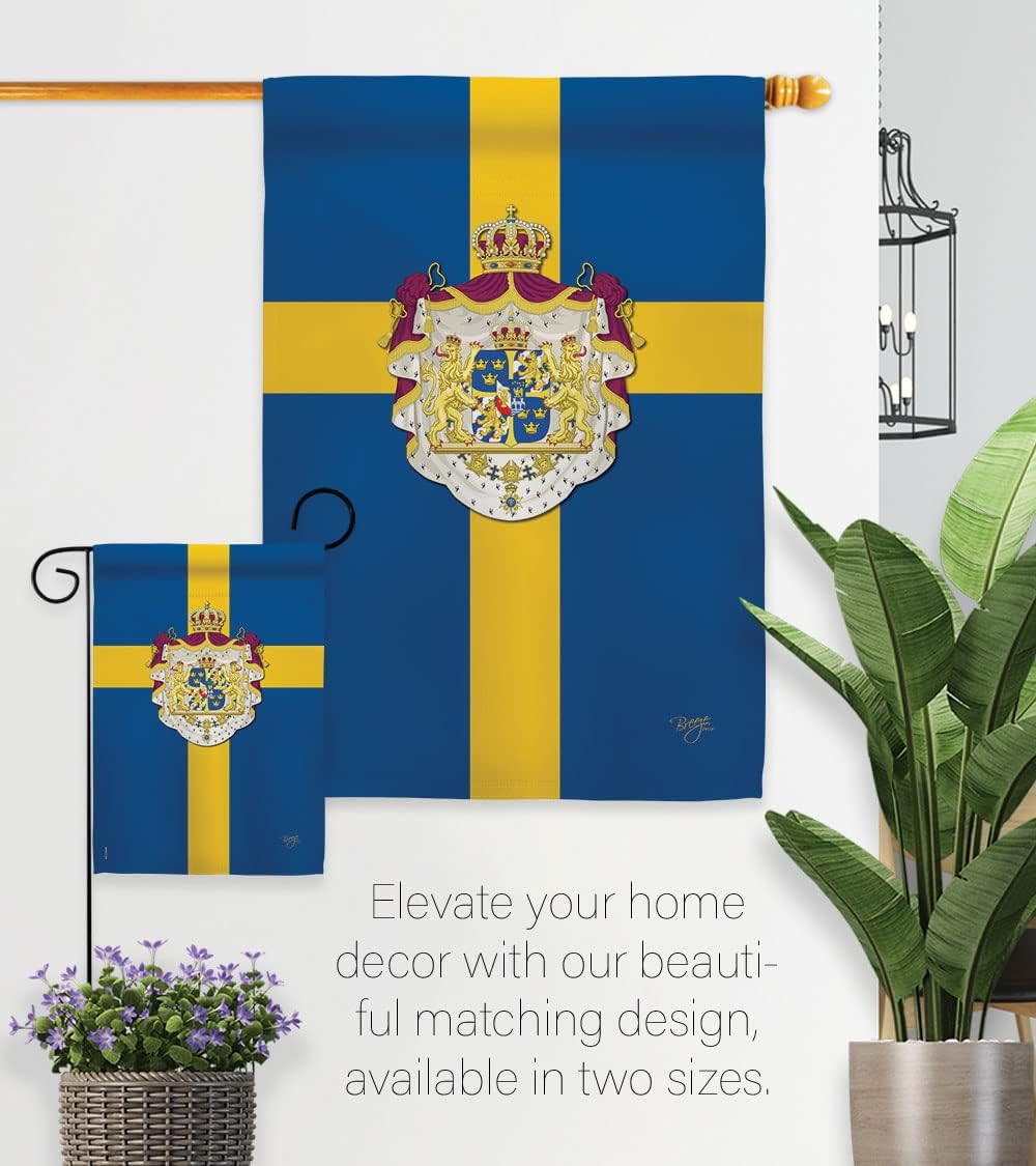 Breeze Decor 710320580914 Regional Nation International World Country Particular Area House Decoration Banner Small Yard Gift Double-Sided, Made in USA