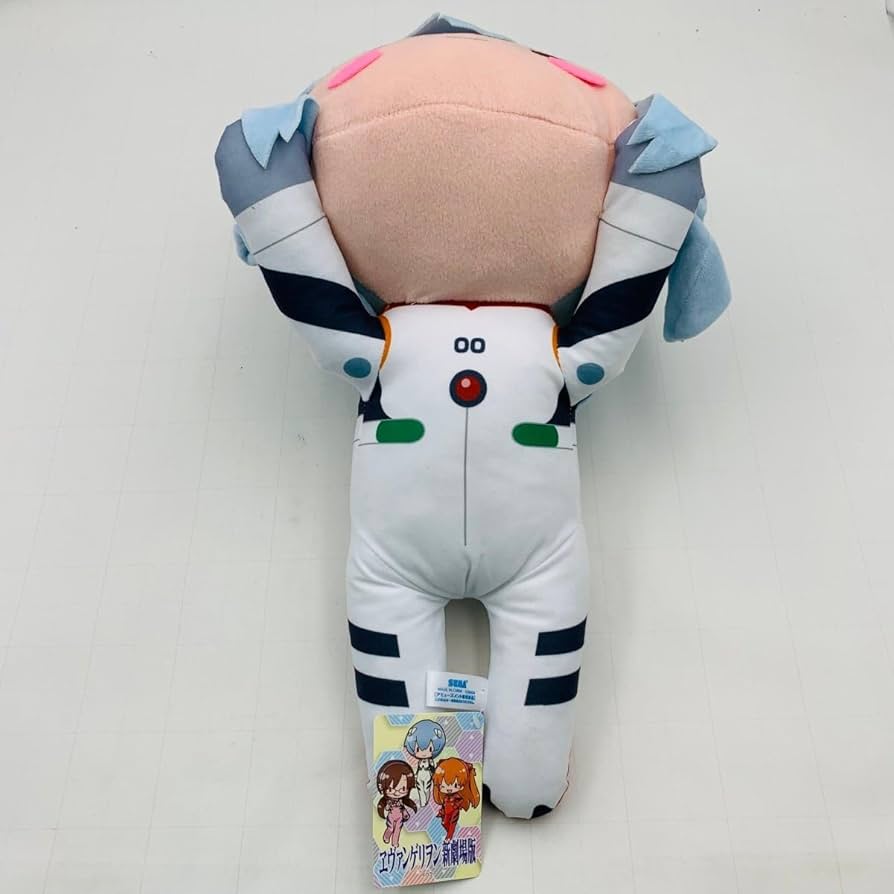 エヴァンゲリオン　綾波レイ　寝そべり　ぬいぐるみ　プラグスーツ　メガジャンボ 61WUzFgULmL._UF350,350_QL80_.jpg