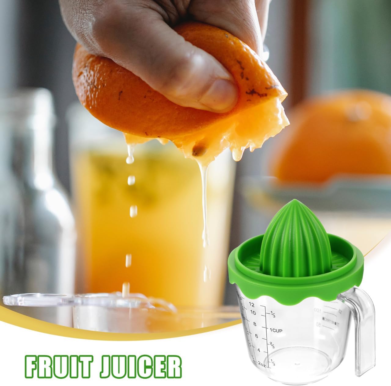 DOITOOL Manual Citrus Juicer Hand Press Fruit Squeezer