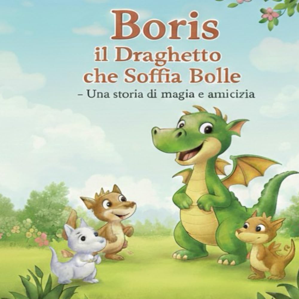 Boris il draghetto che soffia bolle: una storia di magia e amicizia: Un libro illustrato sulla diversità e il coraggio di essere se stessi, con ... da colorare. (Il Mondo dei Piccoli Segreti)