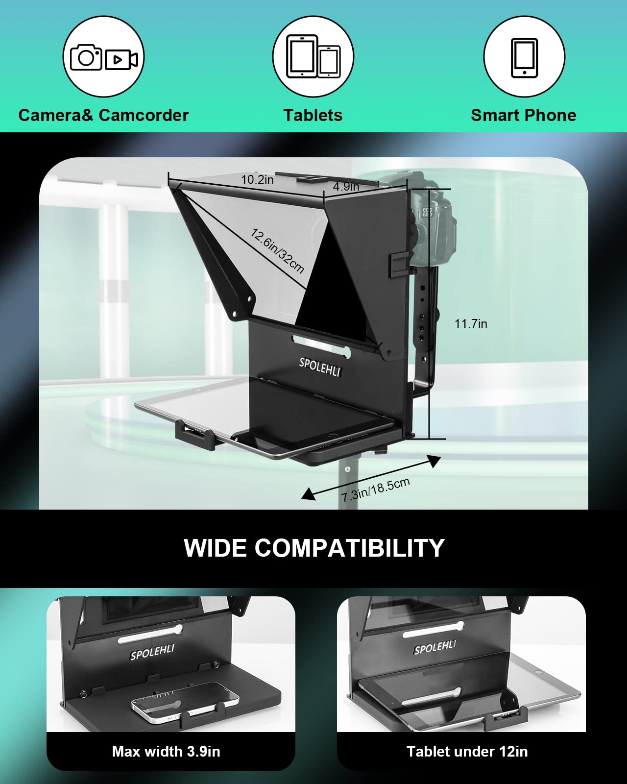 プロンプター 生放送 配信 LIVE 中間 リモコン iPad スマホ プロンプター 生放送 配信 LIVE 中間 リモコン iPad スマホ