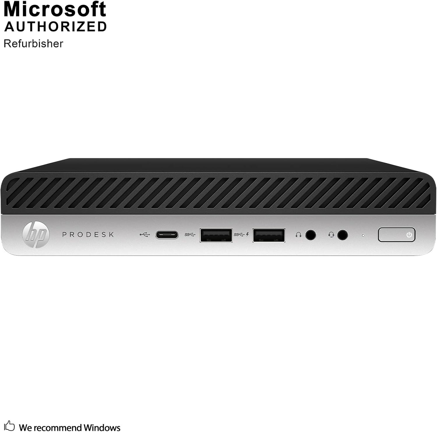 HP Prodesk 600 G3 Micro Computer Mini PC (Intel Quad Core i5-7500T 2.7Ghz, 16GB DDR4 Ram, 512GB SSD, 4K Support, DP, USB 3.0, USB-C) Windows 11 Pro (Renewed) 512 GB image 2 of 6 B07RLW1QB8