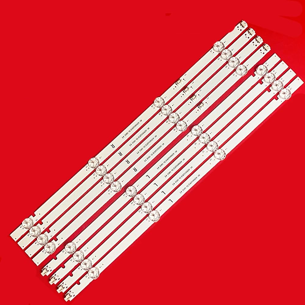 LED TV Backlight Strip kompatibel mit TH-49GX650K RF-AZ490024SE30-0801(40PCS FOR 5 TV)