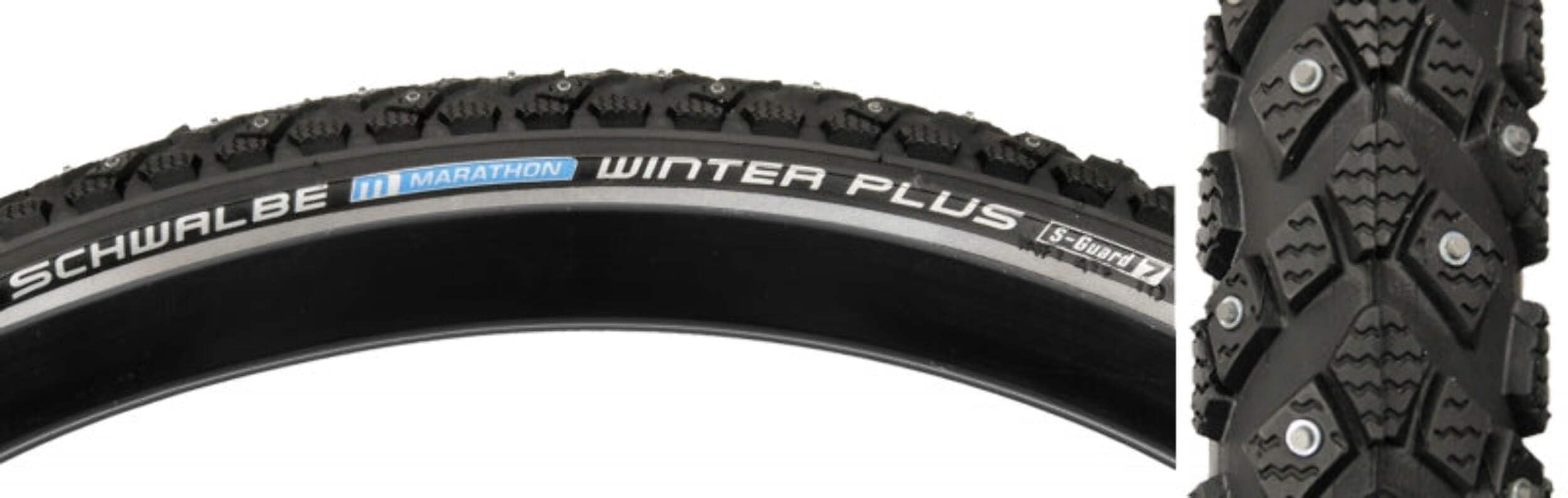 Amazon.com : Schwalbe Marathon Winter Plus Tire - 700 x 35