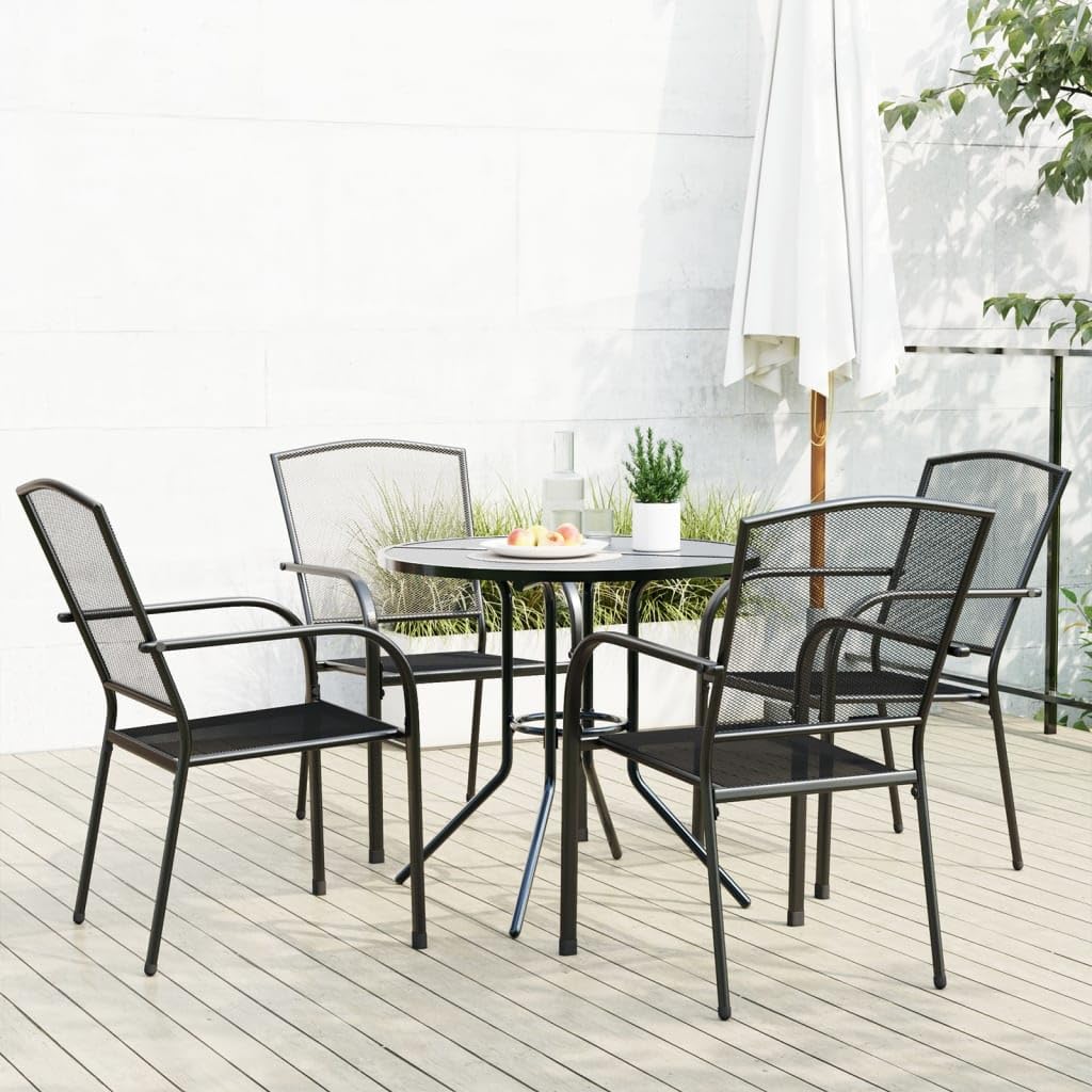 Chaises de jardin empilables pour optimiser l'espace restreint d'un balcon ou d'un patio