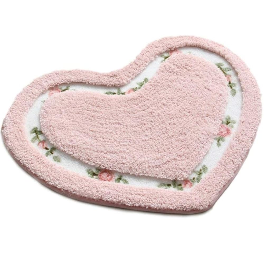 Tappetino da bagno floreale rosa - Tappetino da bagno - Tappetino