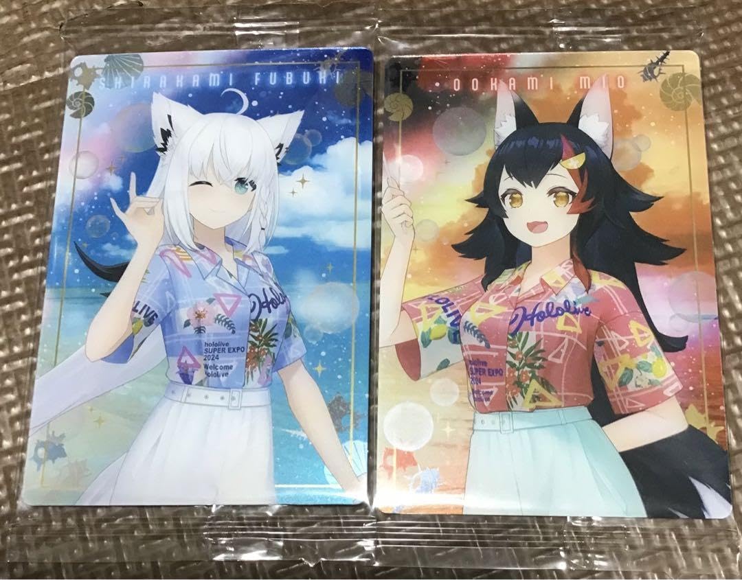 PSA10】白上フブキ 大神ミオ 2連番 3セット