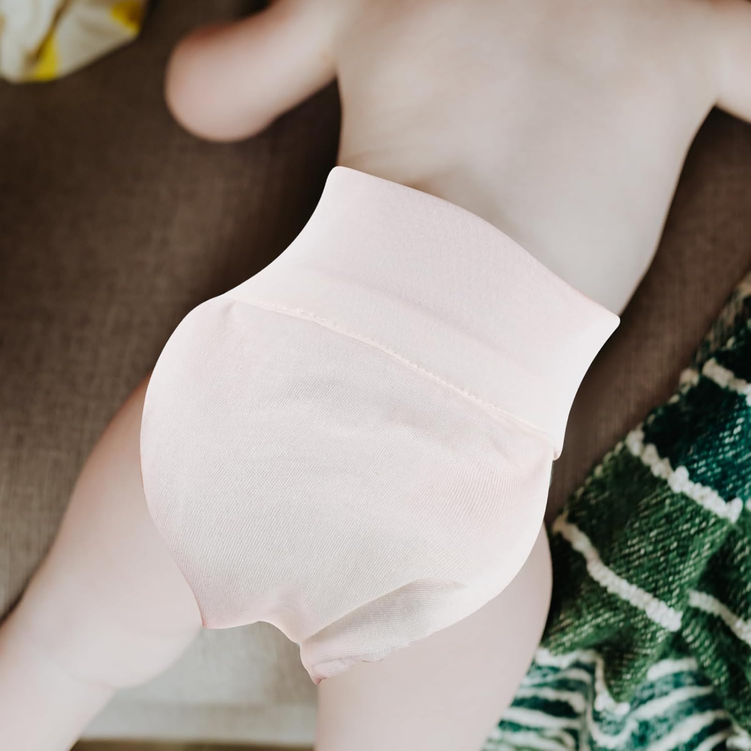 Vaguelly 6pcs Cotton Cloth Diapers for Girls Boys Soft Reusable Diaper Pants Cotton Washable Convenient for Daily Use