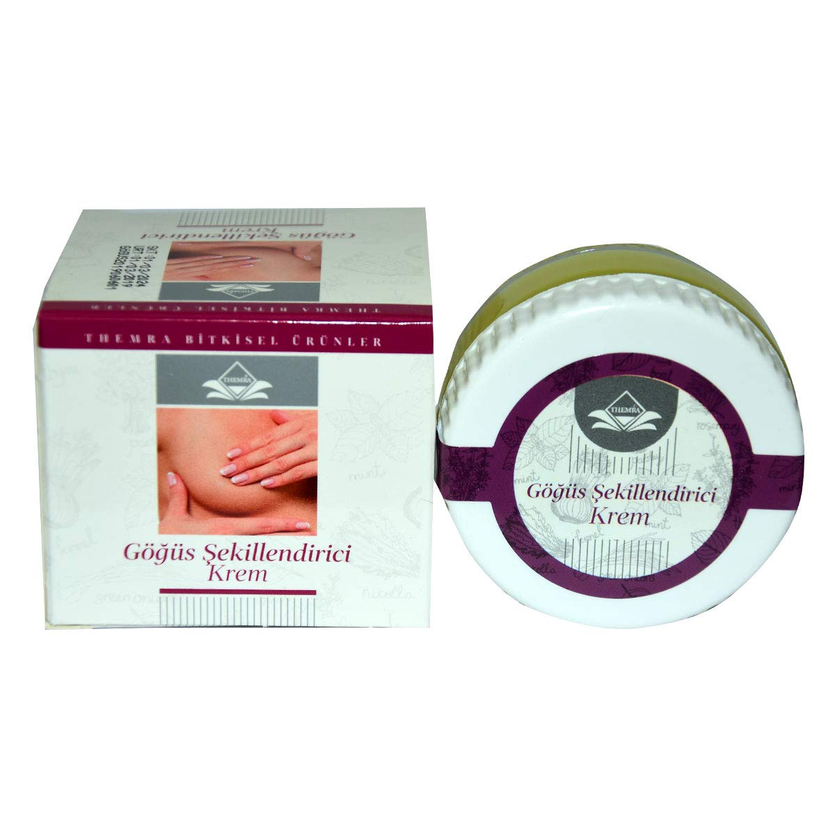 Themra Göğüs Şekillendirici Doğal Bitkisel Bakım Kremi 50 ml