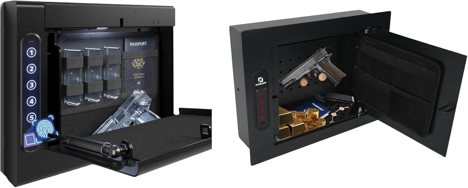 Biometric Wall Safe *1,Hidden In Wall Safes *1
