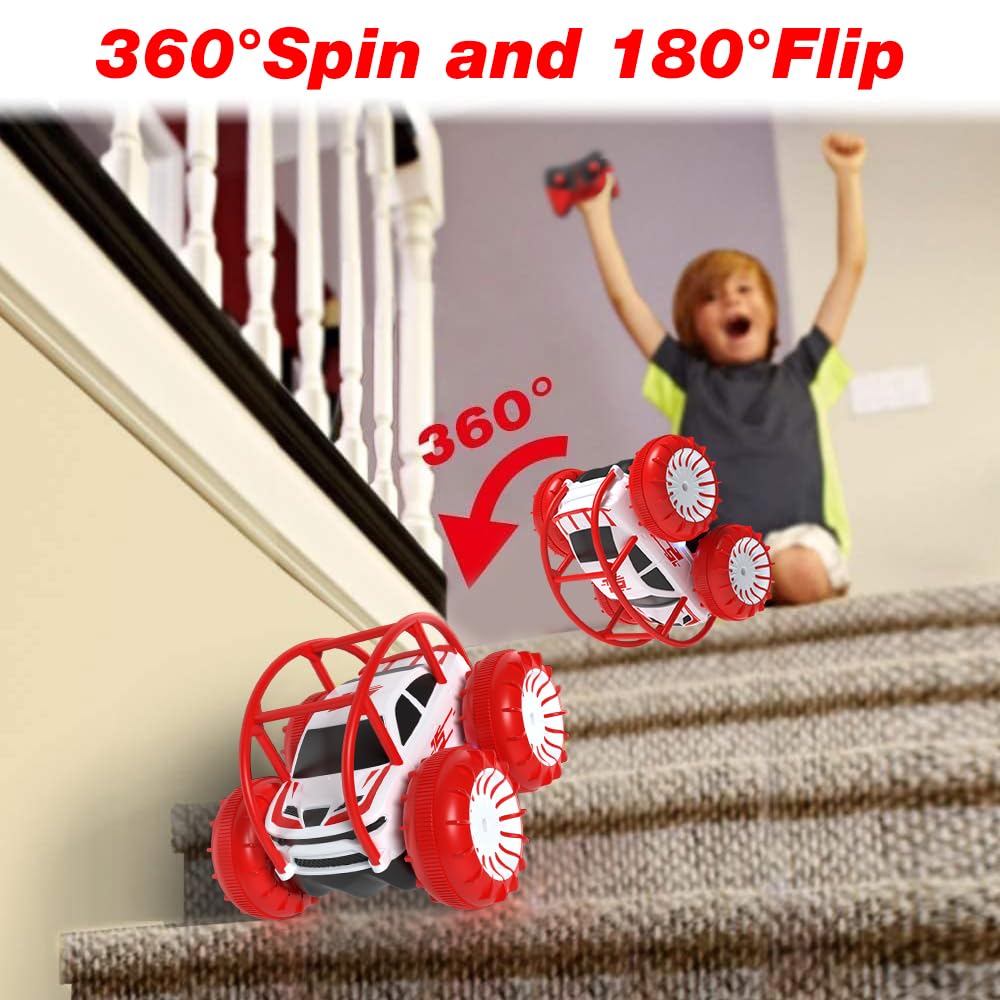 MaxTronic Direct Charge Remote Control Cars, Waterproof 360° Flip Stunt Car - Image 3
