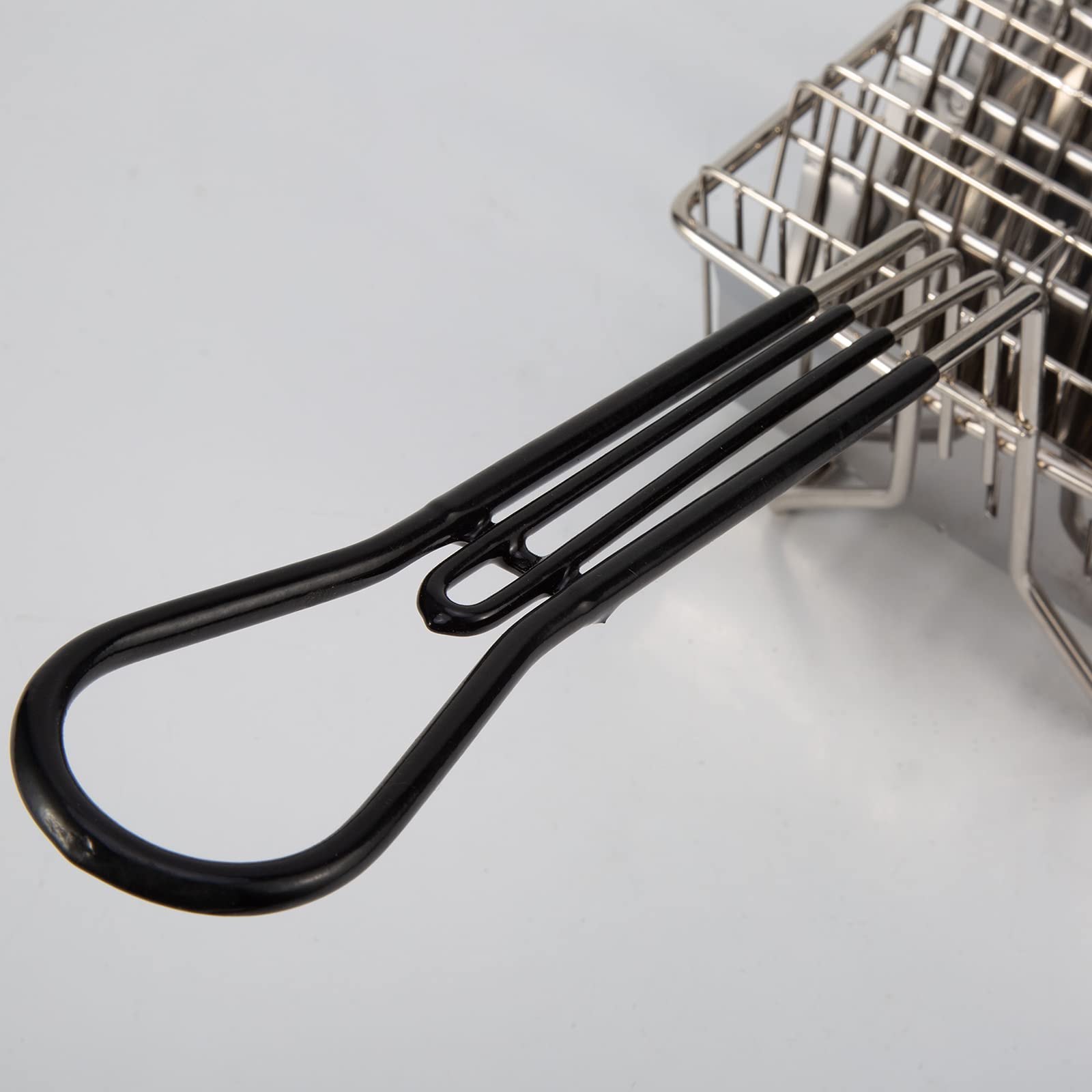 Taco Freidora Cesta de Acero Inoxidable, Soporte para Taco de 4 Tacos con Mango Extraíble | Apto para lavavajillas Taco Schalen Former para tacos perfectos, utensilios de cocina para gastronomía y hogar