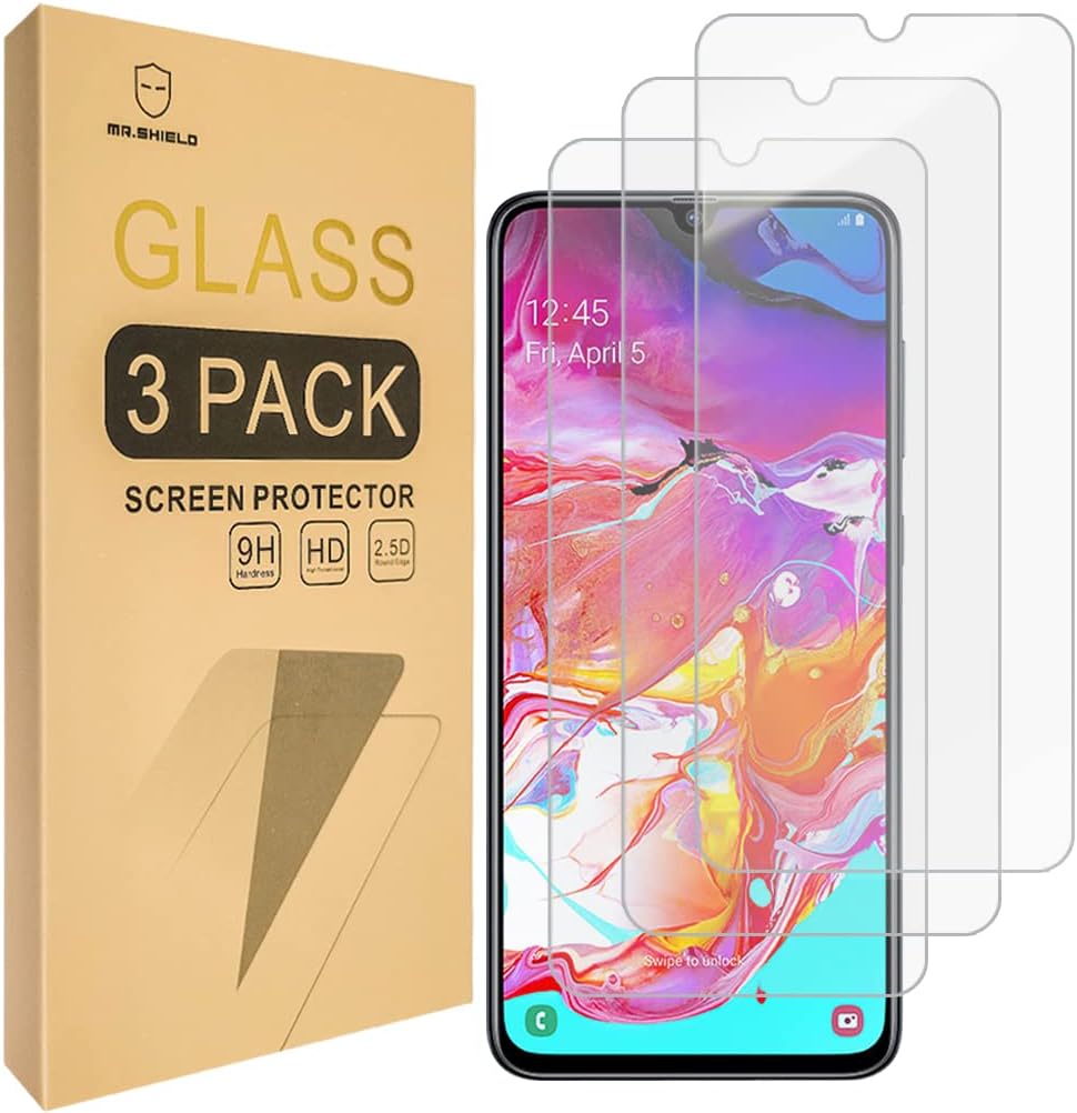 Mr.Shield 3-Pack Tempered Glass Screen Protector For AT&T Maestro 3 - 9H Hardness Japan Glass