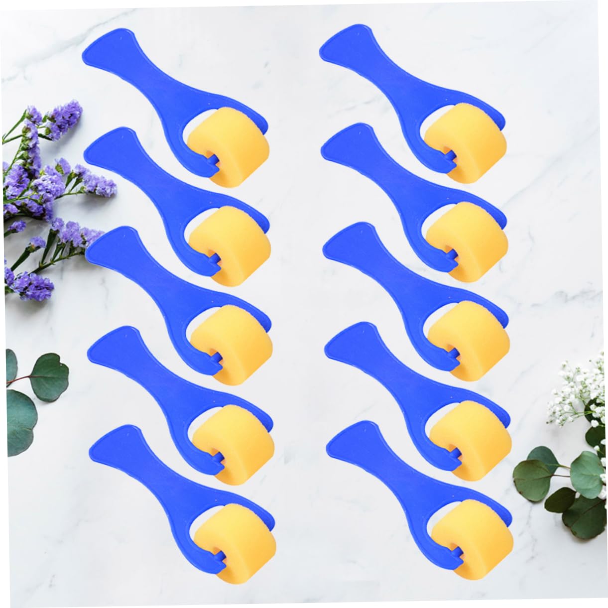 DOITOOL 10-in-1 Boys and Girls Painting Kit Sponge Roller Brush and Washable for Boys and Girls' Art Activities and Creative Play