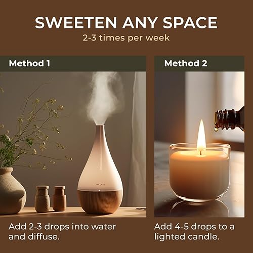 Miniatura 4 de Gya Labs - Aceite esencial de vainilla oleorresina para aliviar el estrés relajación sueño aceite de vainilla francesa dulce para mayor comodidad