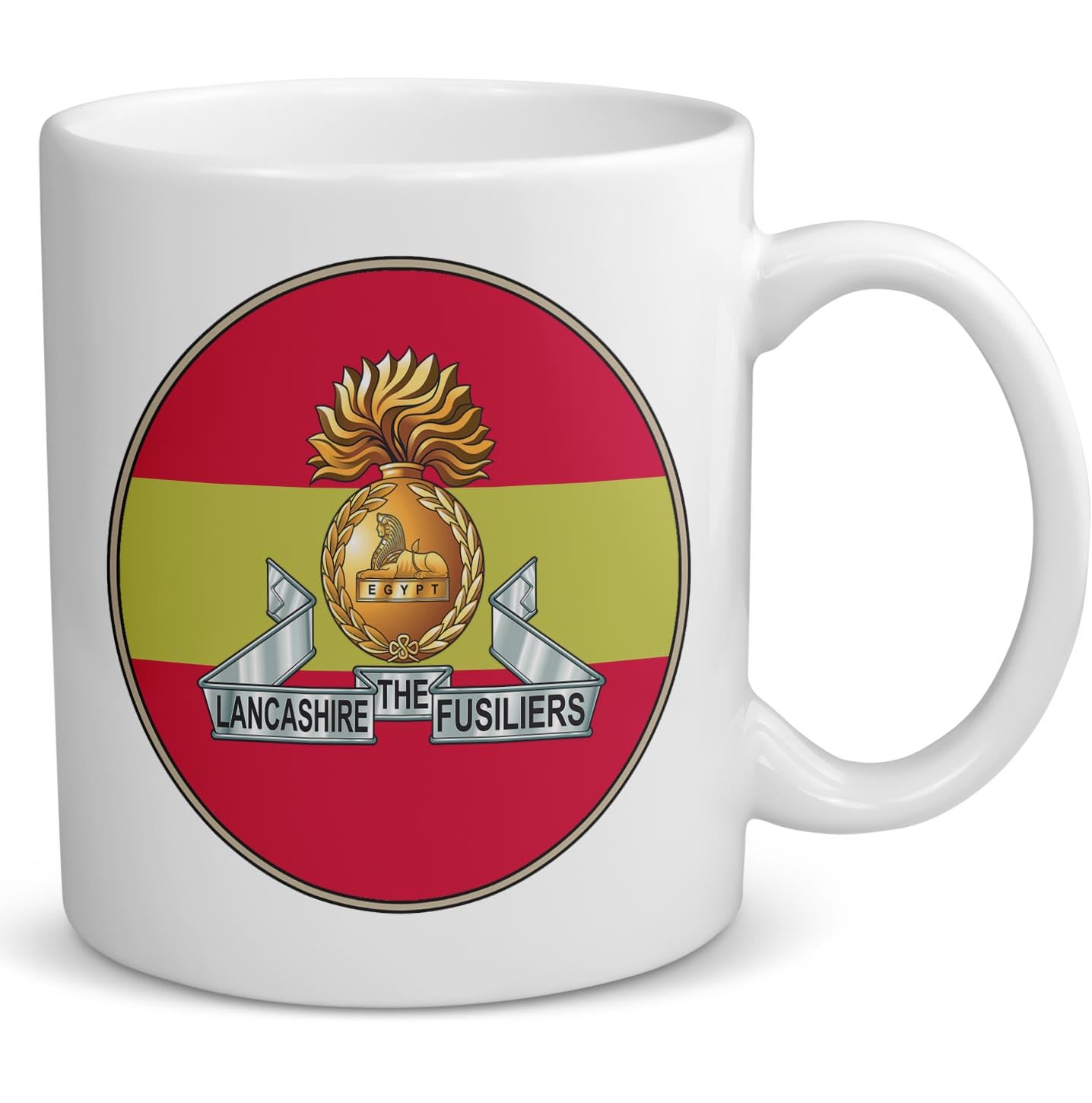 Badges On Mugs The Lancashire Fusiliers Personalised Mug