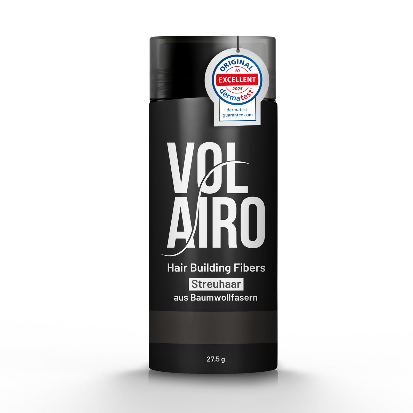 fibre volumizzanti – castano scuro – 27,5 g – effetto capelli più folti e naturali per zone diradate – tenuta sicura, facile da applicare e lavare – per uomo e donna