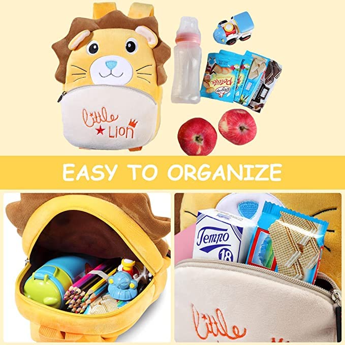 Image of Delicado Toddler Preschool Kids Backpack for School /Nursery /Picnic /Travelling Bag