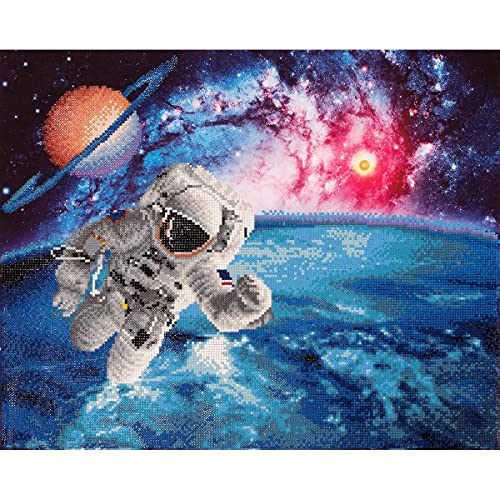 Peinture diamant Beam Me Up DIAMOND DOTZ avec strass ultra brillants