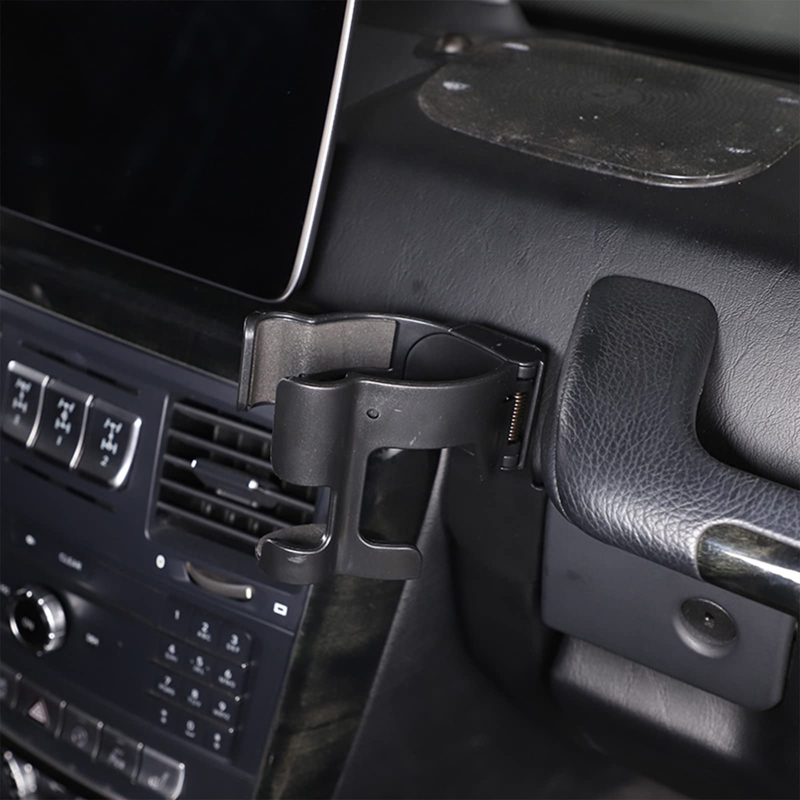 Para Mercedes Benz Clase G W463 2007-2018 Soporte multifuncional para teléfono móvil con control central de coche, accesorios de coche