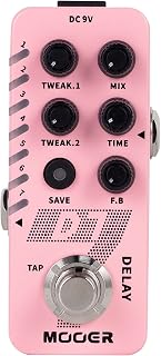 Mooer D7 Delay Effektpedal - Multi-Delay/Looper
