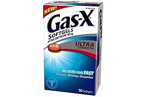 Gas-X Ultra Strength Softgels (8 Packs of 50 Soft Gels)