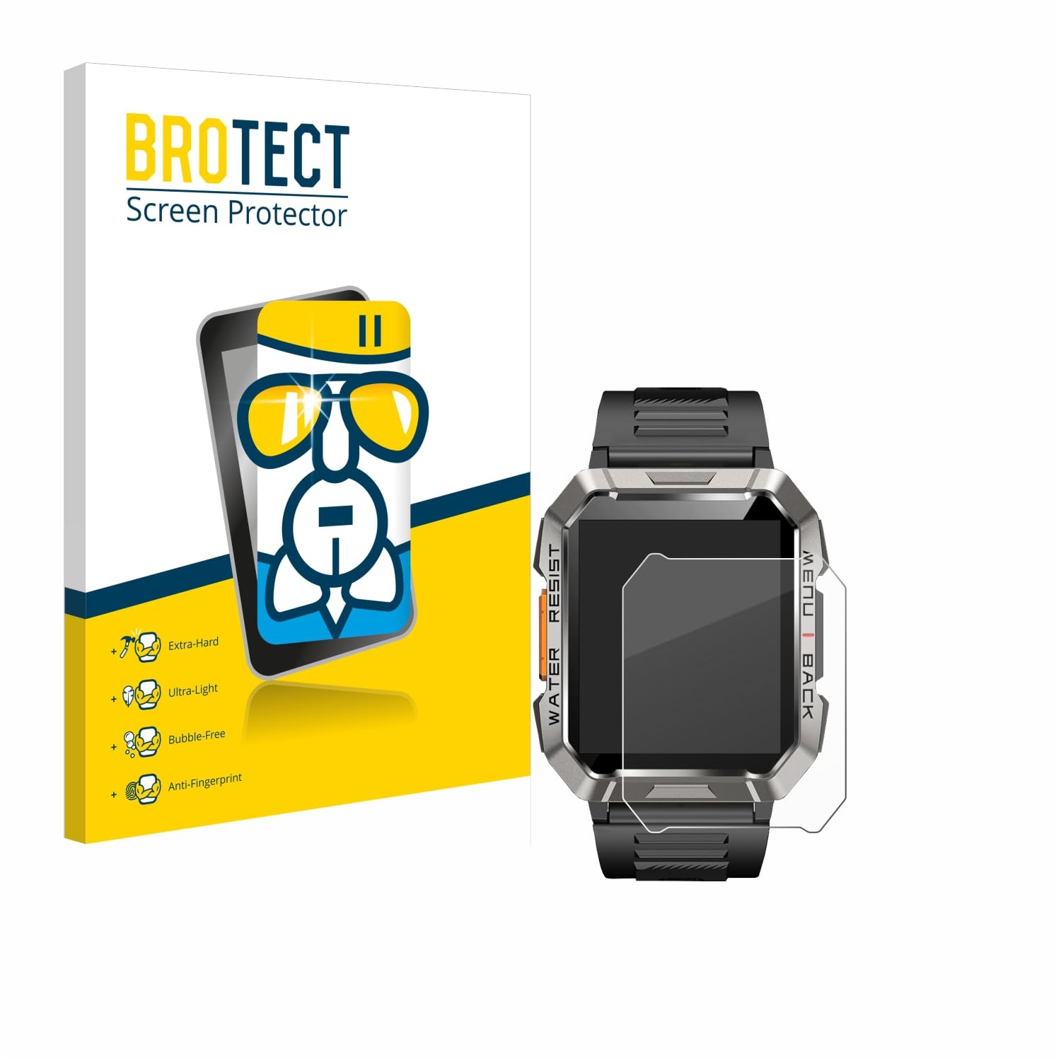 Brotect Pellicola Protettiva Vetro per Baolubao W60 Schermo 9H