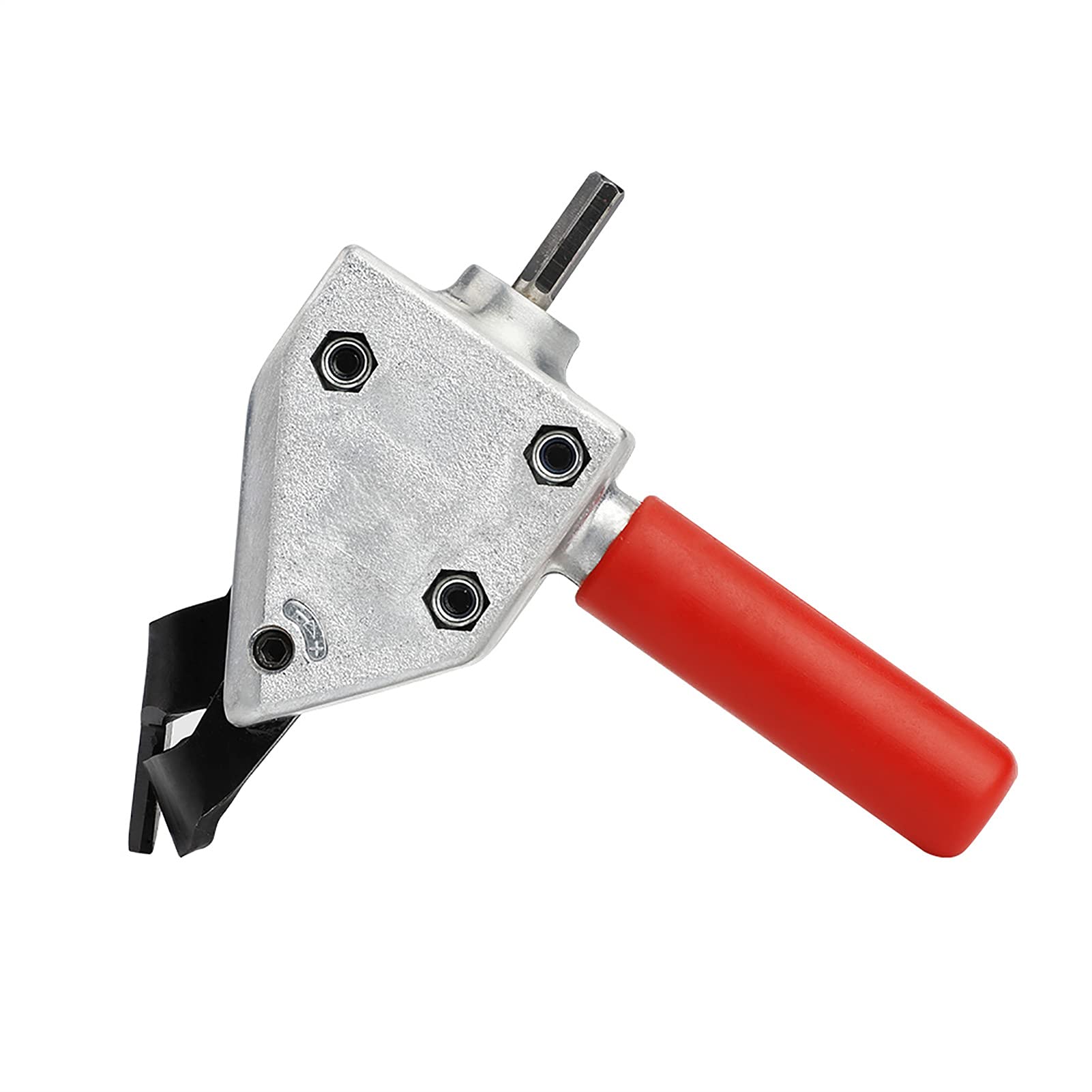 Yctze Nibbler de Metal Cortador de Sierra de Chapa de Hierro y Acero Accesorio de Taladro Eléctrico para Taladro Eléctrico, Herramienta de Corte para Hierro, Acero Inoxidable, Aleación y Madera