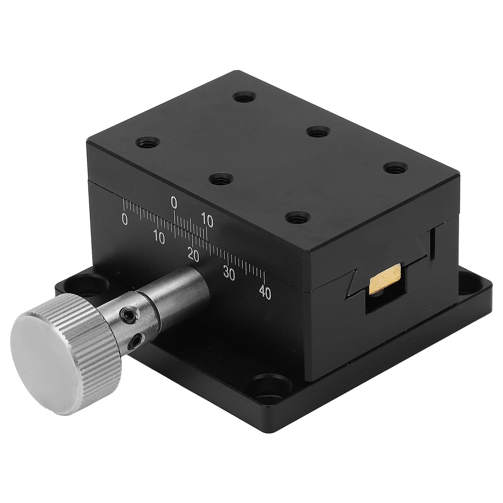 IGNVXMGKP X - Axes Linear Stage SPX40-60 | Manual Fine - Tune Platform with Dovetail Guide | Aluminum Alloy Sliding Table for Optical/Measuring/Semiconductor Tools | ±15mm Stroke