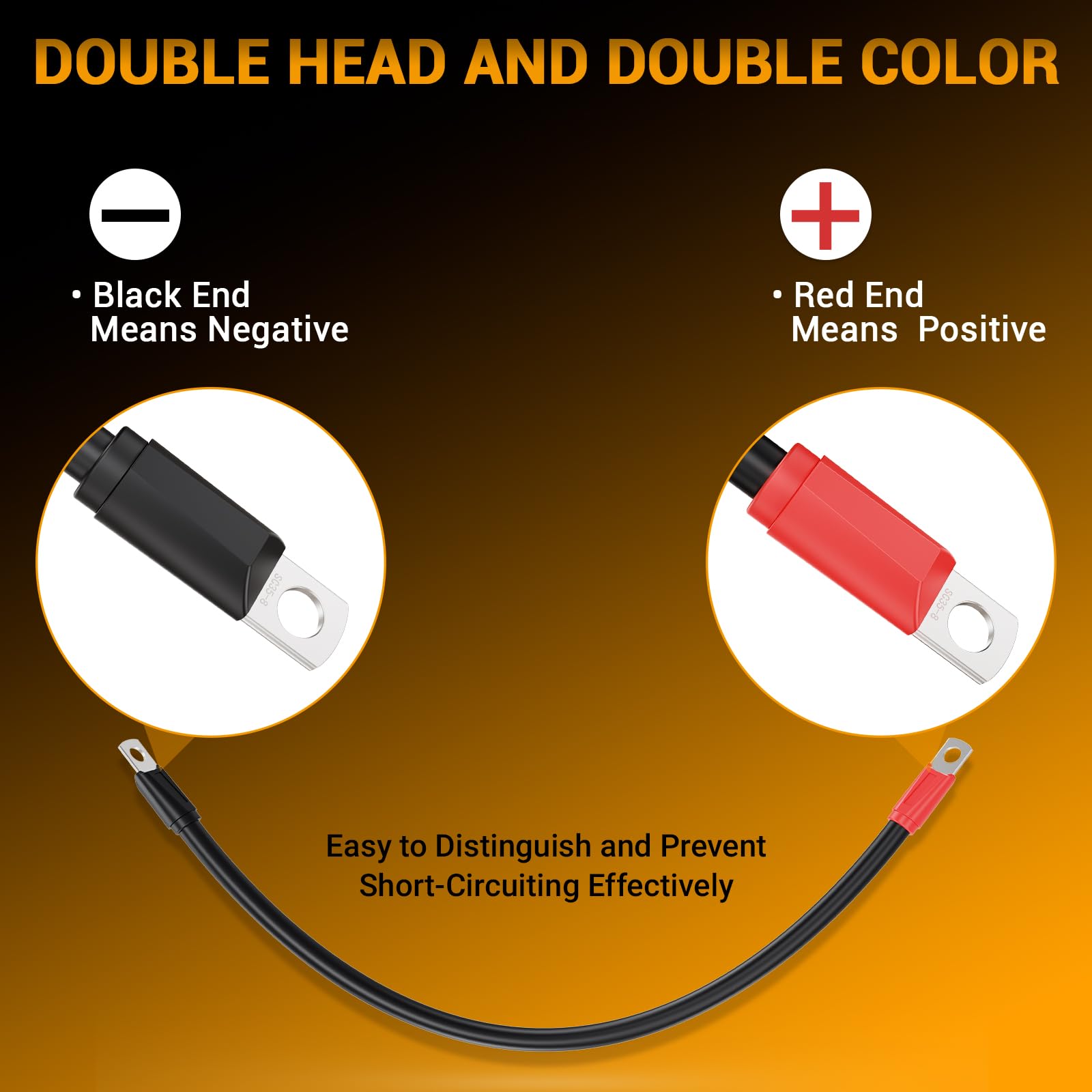 10L0L 3 AWG Golfwagen Batteriekabel - 5 Stück Für Club Car DS & Precedent