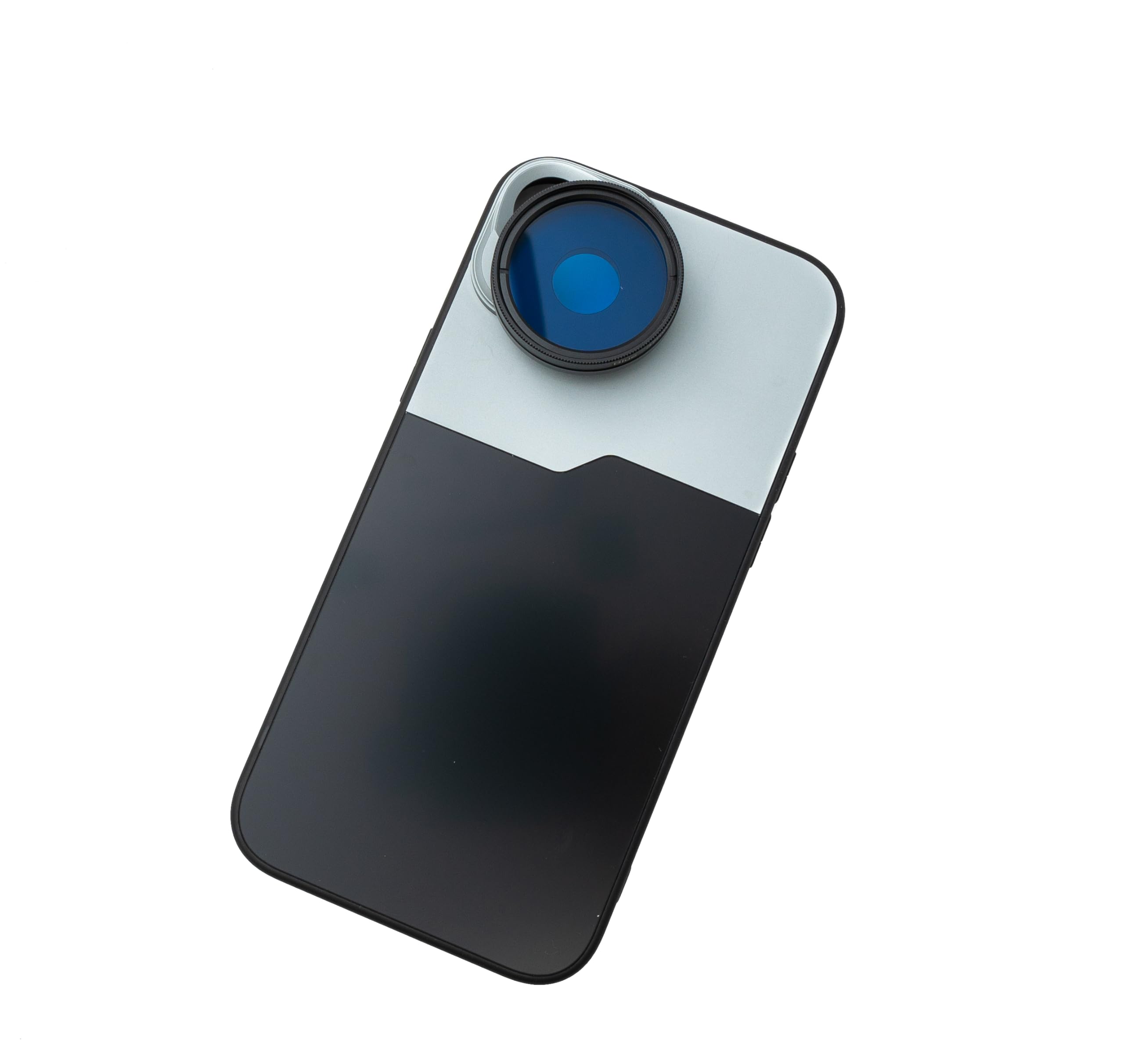 SYSTEM-S Zestaw kolorowych filtrów 37 mm 6 sztuk kolorowych filtrów soczewkowych z gwintem etui do iPhone 15 Plus