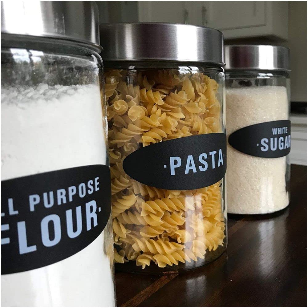 Talented Kitchen 158 Chalkboard Pantry Labels 158 Kitchen Pantry Names