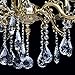 StarSide Crystal Chandelier Teardrop Prisms 50mm,Pack of 20 (20, Teardrop-50mm)
