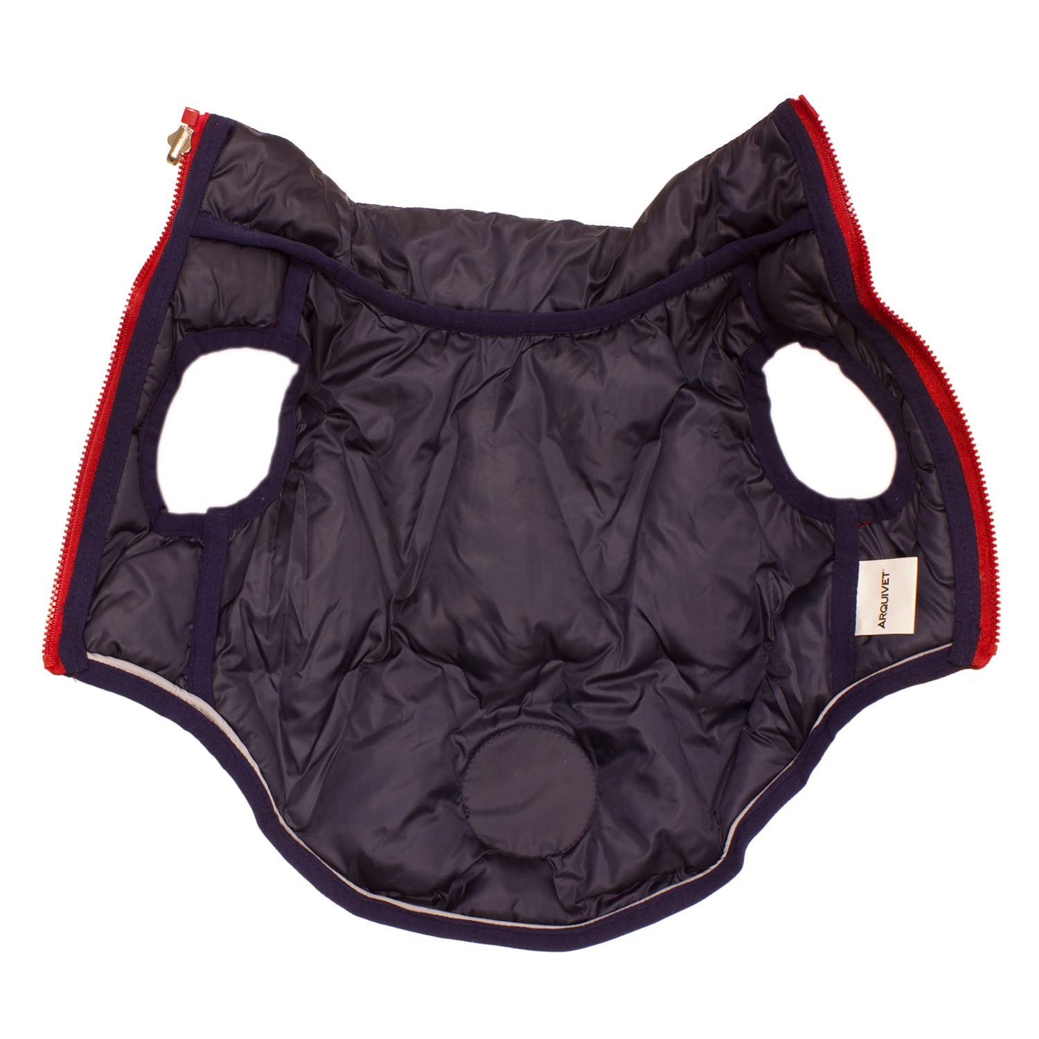 Arquivet Canada Red-Black Reversible Quilted Vest, S/25 cm, Dog Clothes, Helps Protect Them From The Cold, Coats, Sweatshirts - Image 4