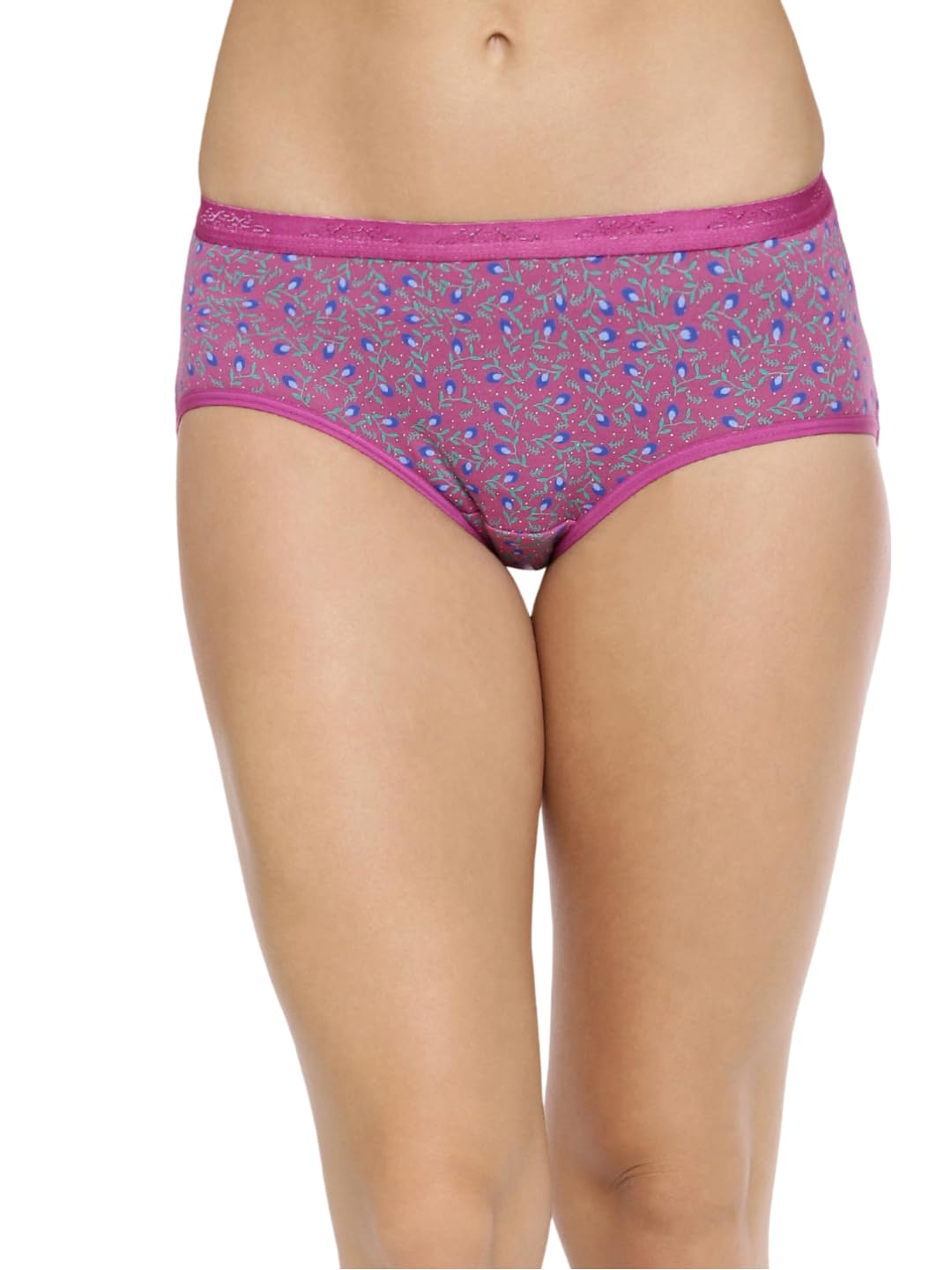 Red Rose Women's Hipster Full Coverage Panties Multicolor | Mulisize Pack of 3 Brief | Khushi-image-33