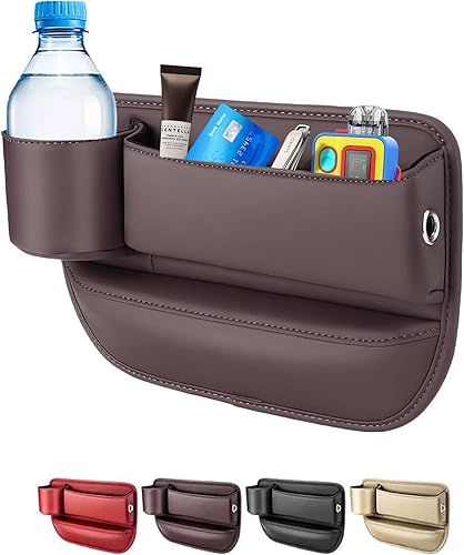 Miniatura 12 de Organizador de espacio para asiento de coche, caja de almacenamiento universal para espacio de asiento 2024, bolsa de espacio para asiento de coche