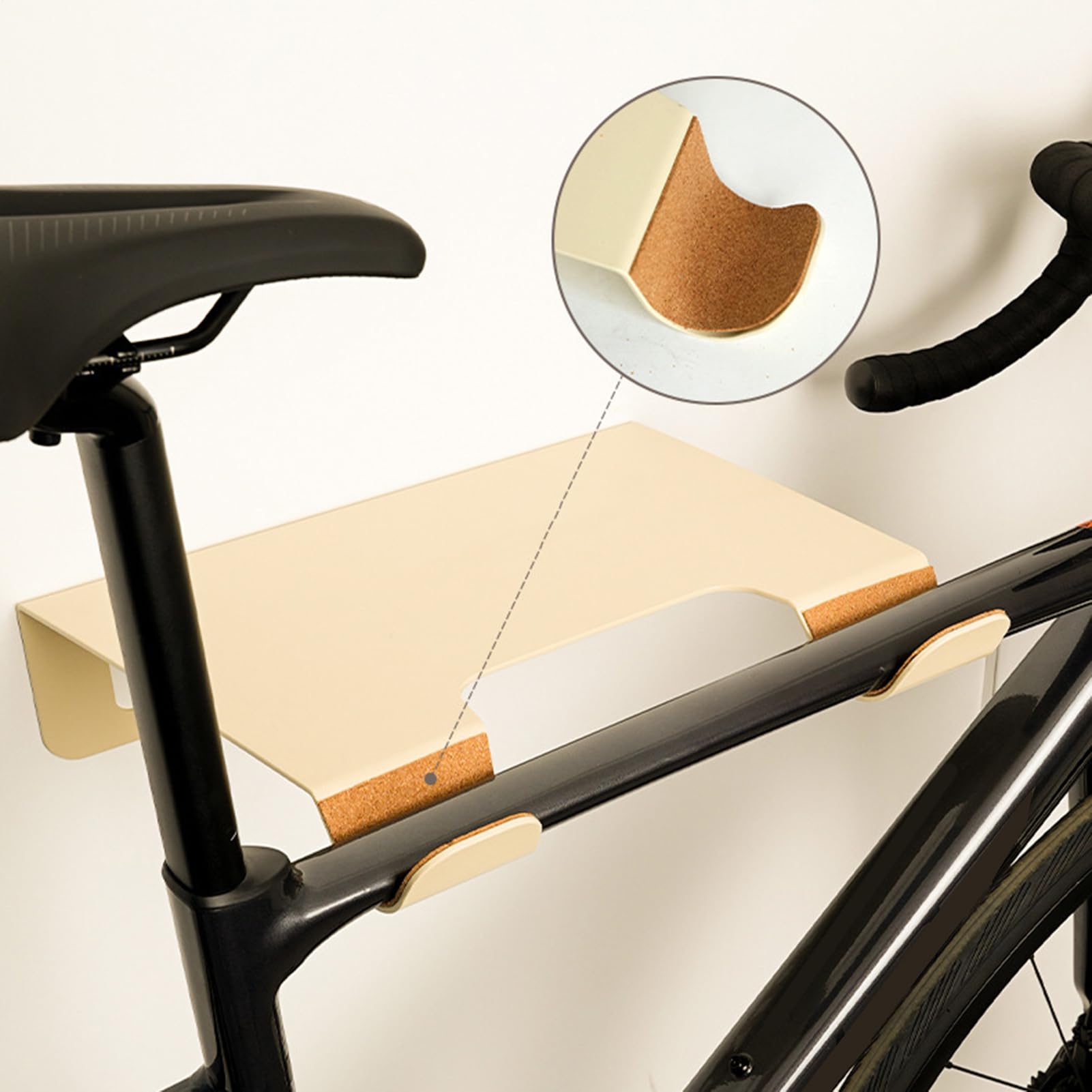 Gancio portabici a parete Supporto Portabici Stabile Organizzatore Per | Portabici Pesante Garage Appartamento Interno E Esterno Ambiente Domestico